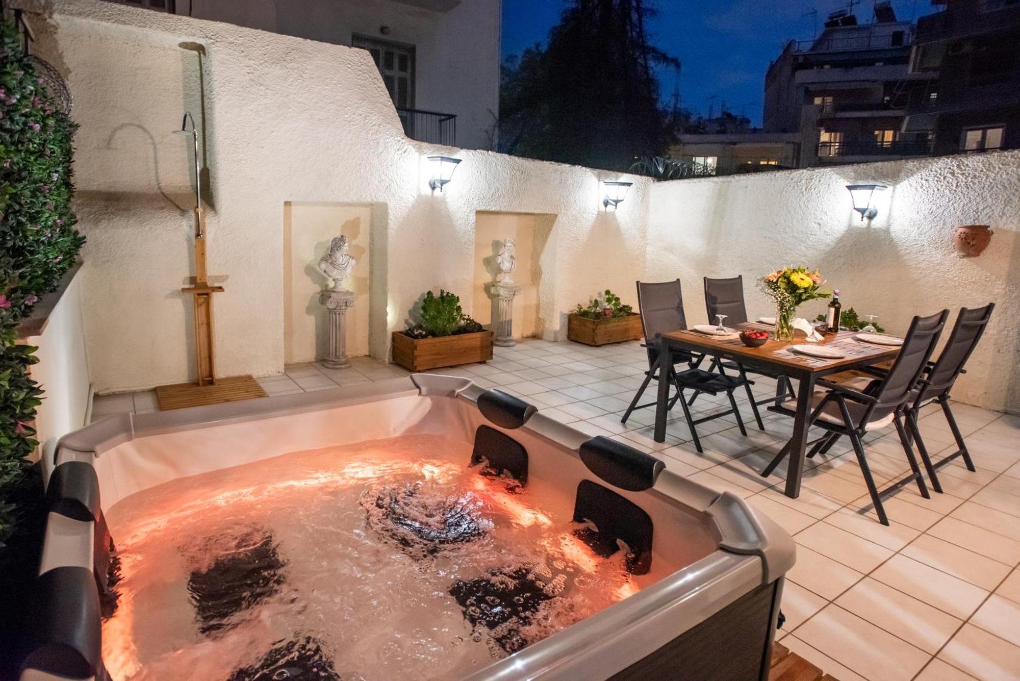 Kg Acropolis Escape Spa Apartment Ateny Zewnętrze zdjęcie