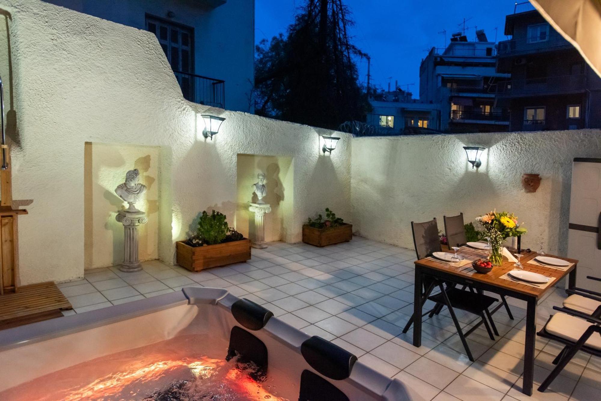Kg Acropolis Escape Spa Apartment Ateny Zewnętrze zdjęcie